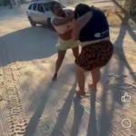 Pelea en calle
