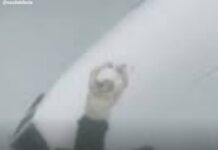 A 17,000 pies de altura, el cristal se rompió… Y el capitán fue succionado fuera del avión